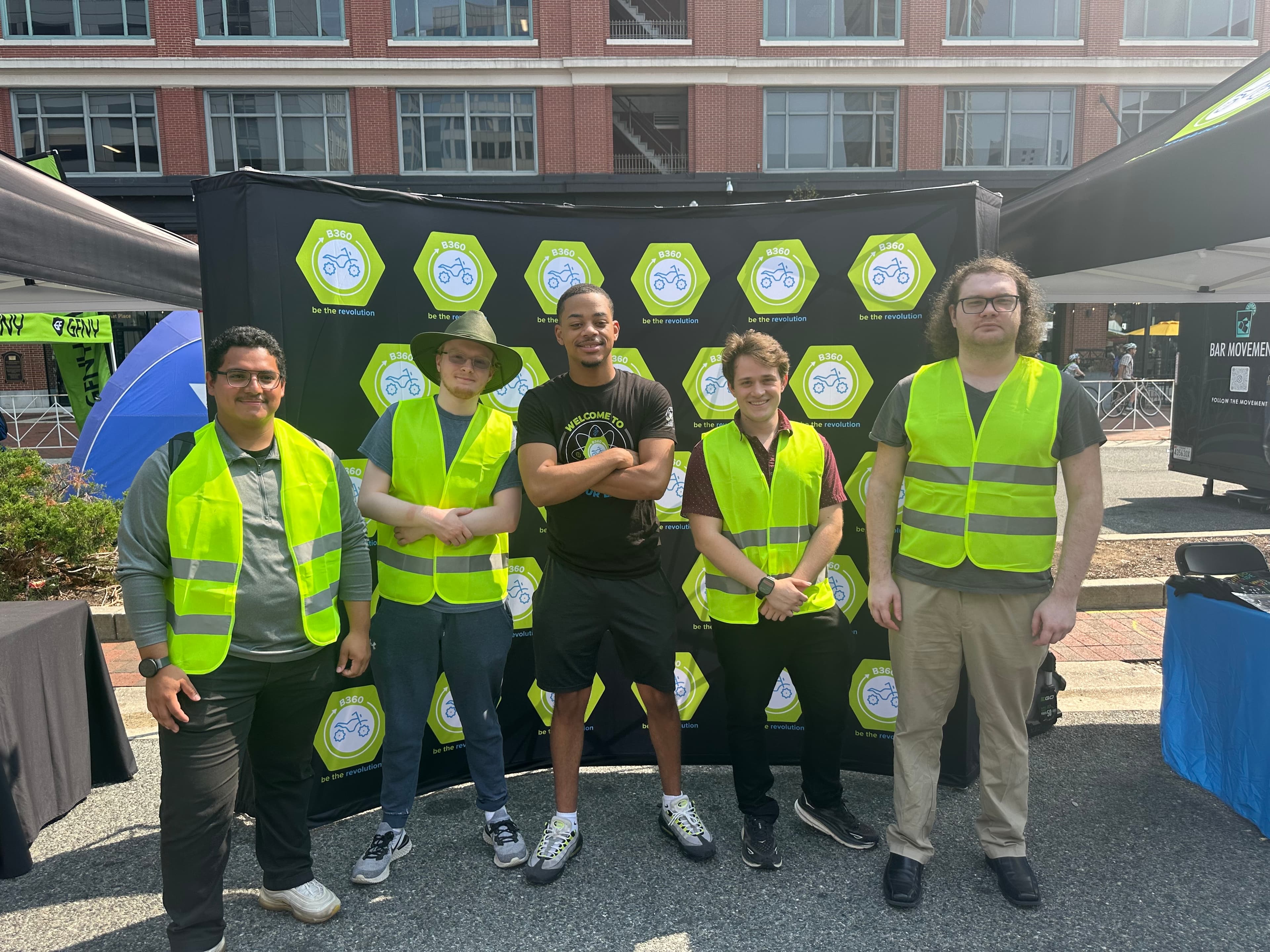 Community volunteering context tied to the B-360 collaboration