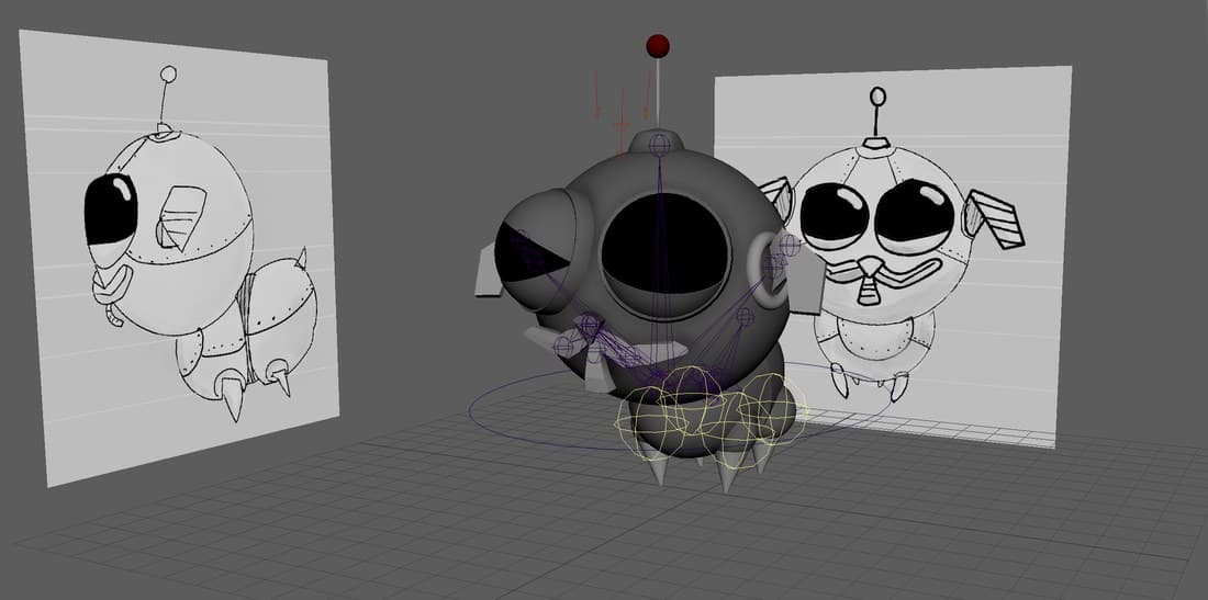 Dog robot — concept passes