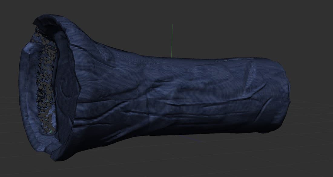 Sculpt study — twisted log