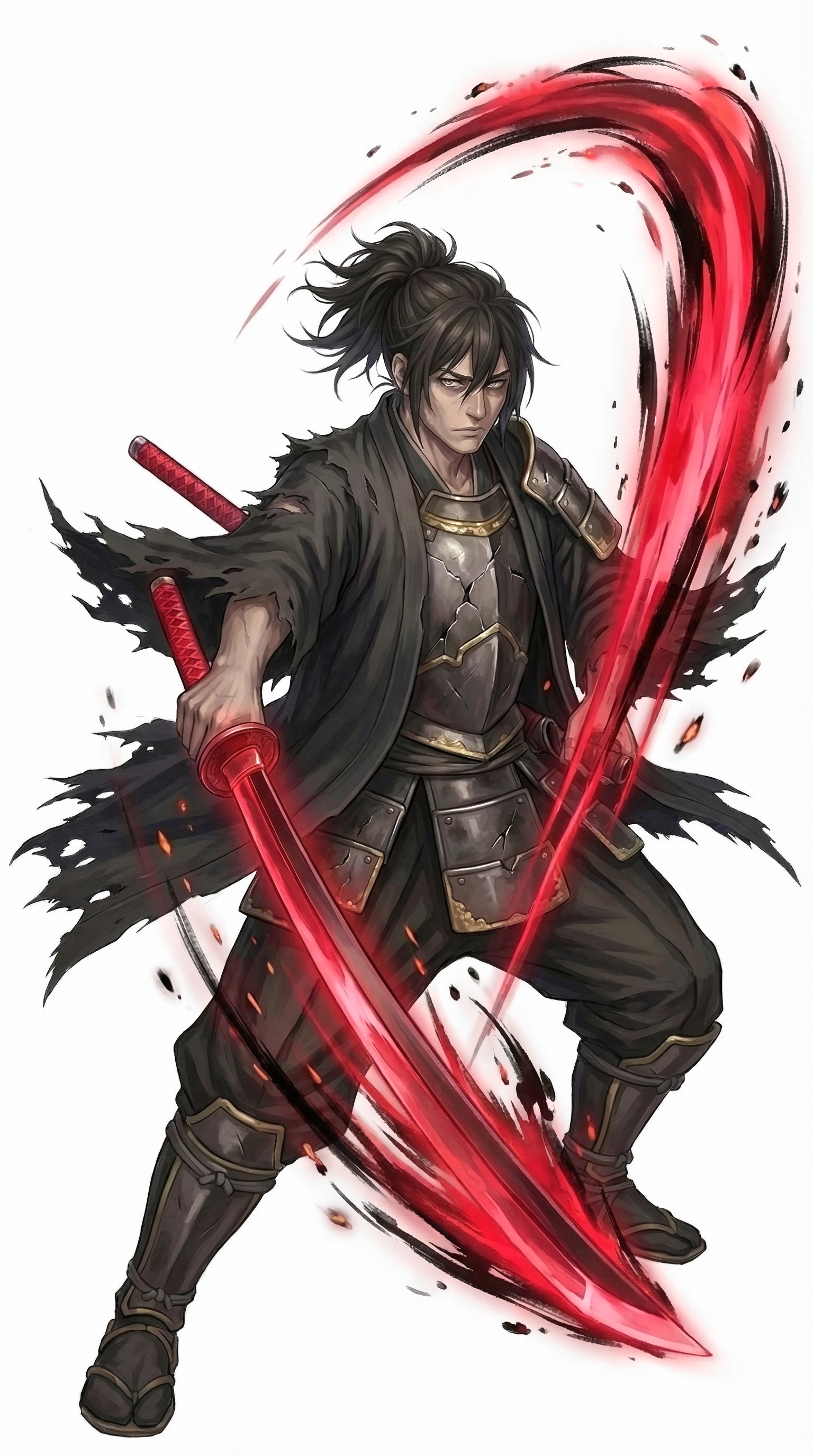 Ronin Footman attack sprite from the Shogun production folder