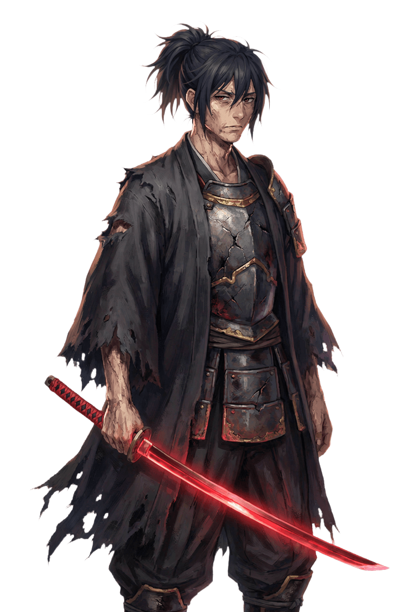 Ronin Footman character portrait from the Shogun production folder