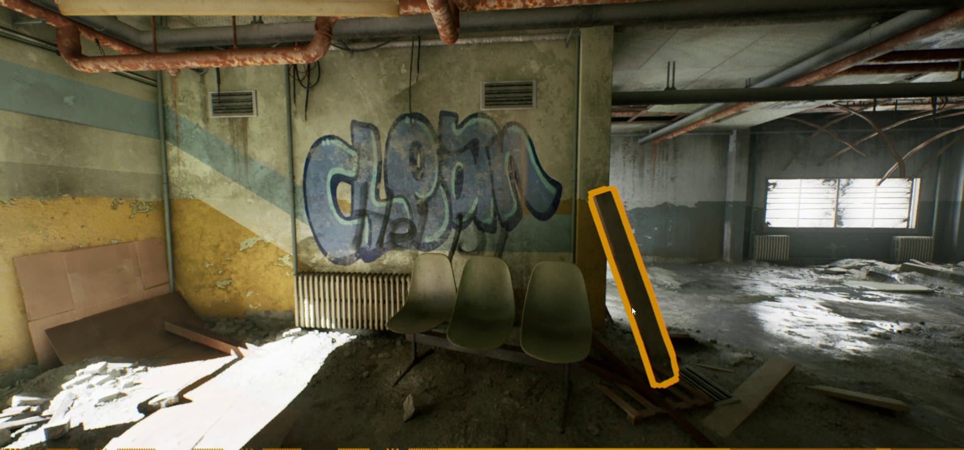 Unreal proof of concept: an evidence marker anchored in the reconstructed MUMOSA scene