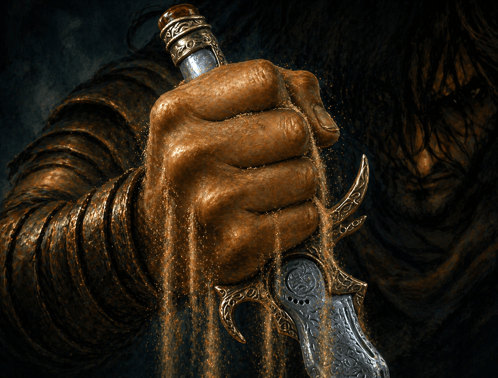 Borrowed Breath card art from the Prince of Persia Warrior Within Slay the Spire 2 mod