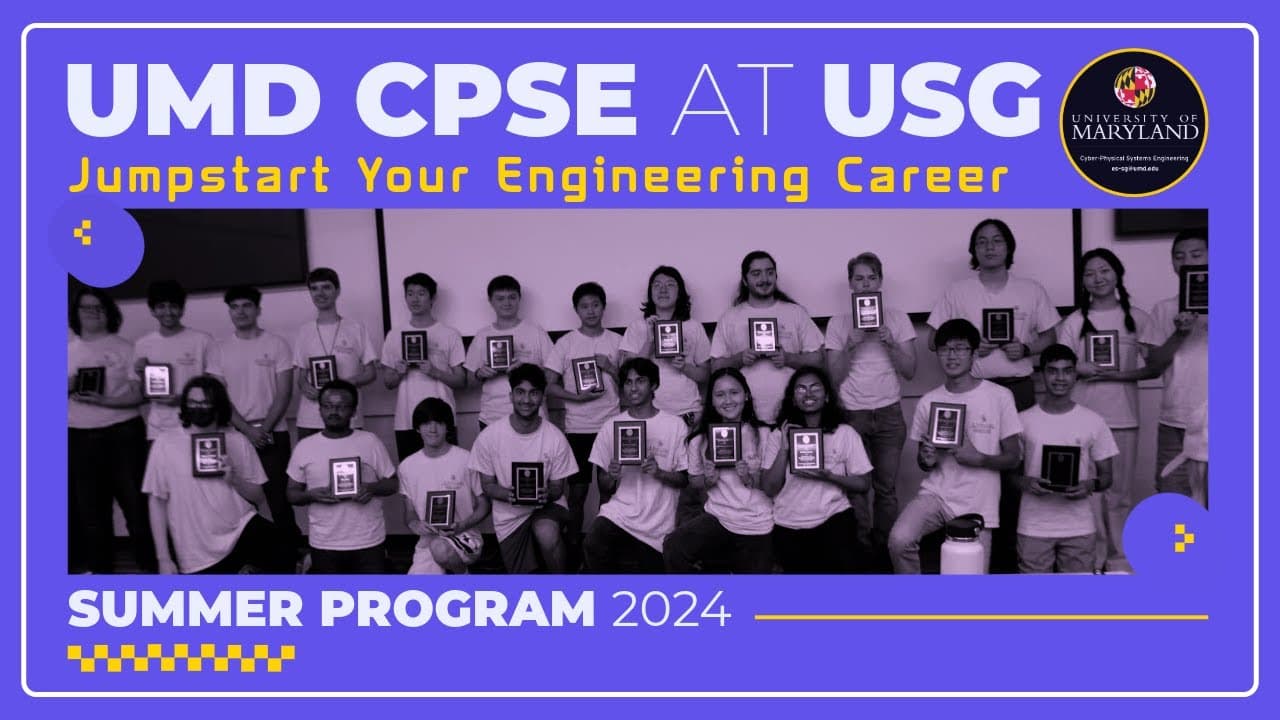 UMD CPSE | Summer Program 2024