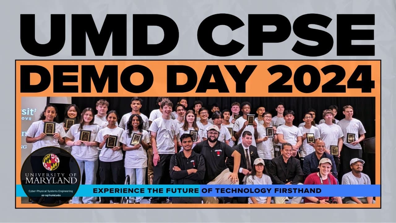 UMD CPSE | Team Video