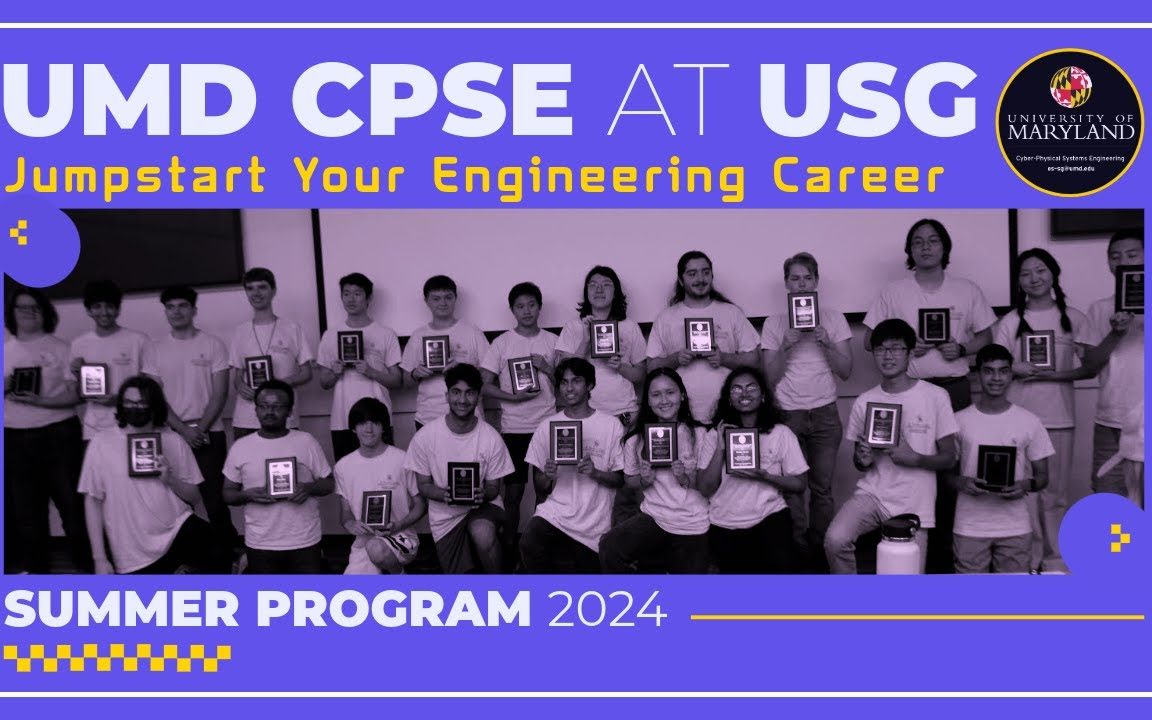 UMD CPSE Summer Program 2024 video still