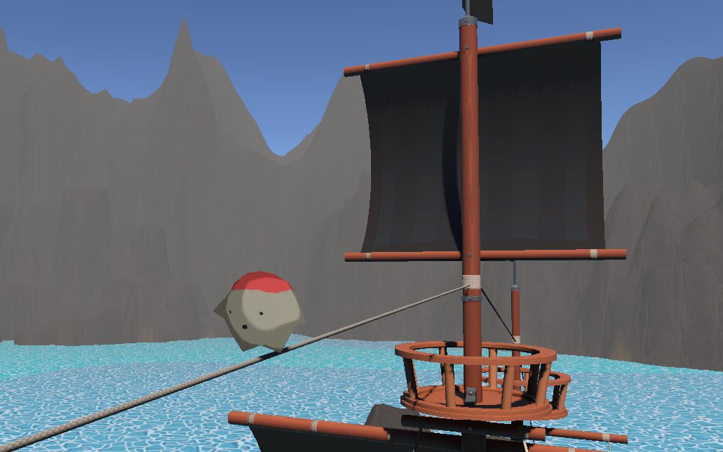 Guilty As Arrr playtest on a pirate ship deck