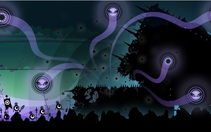 Patapon boss battle artwork used as concept reference